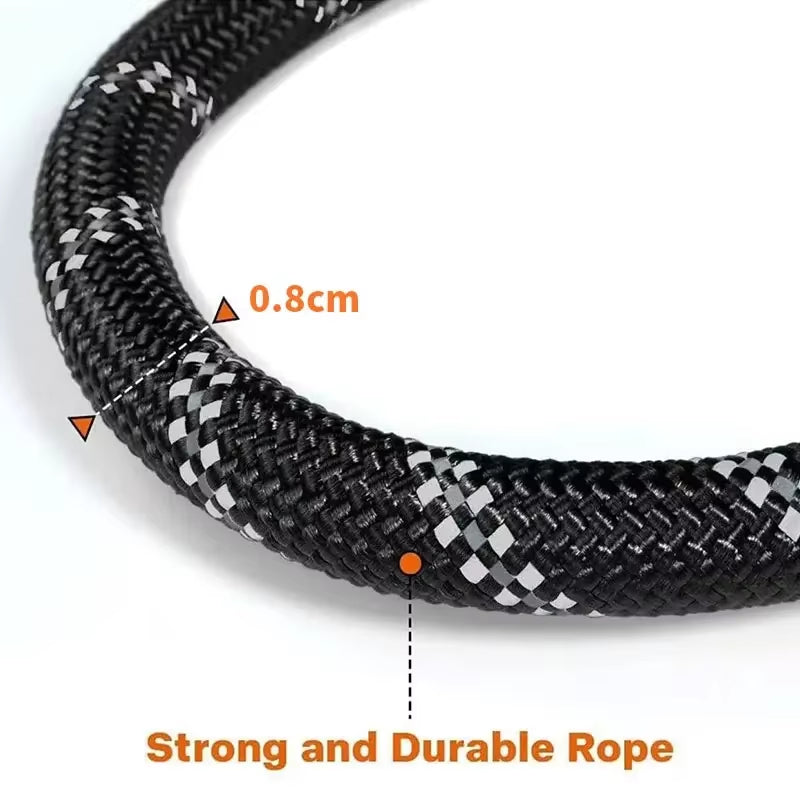Reflective Dog Leash Traction Rope for Strong Big Small Medium Dog Safety Comfortable Durable Padded Handle Pet Accessories